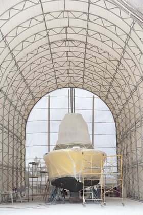 Large Spray Paint Booth